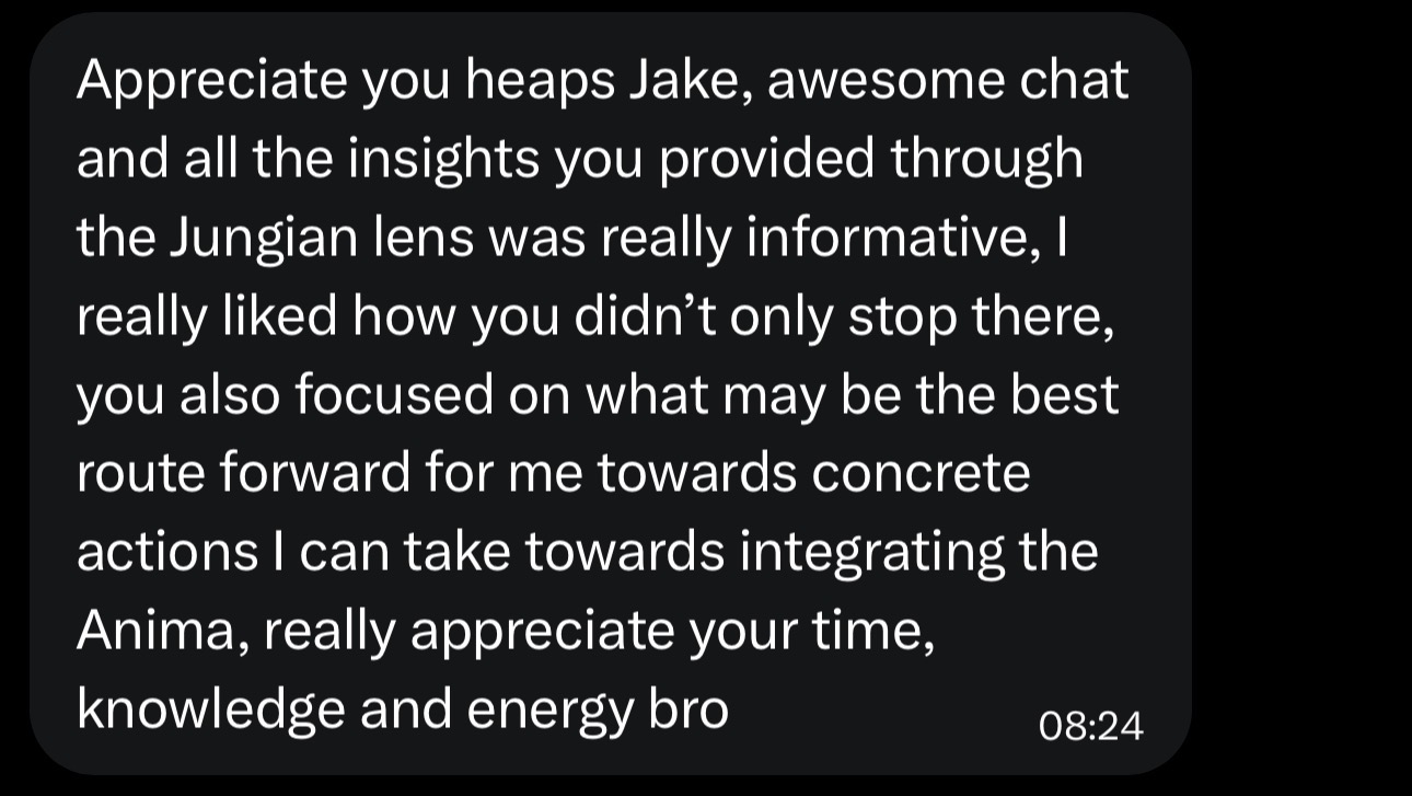 Message from a client, screenshot 7