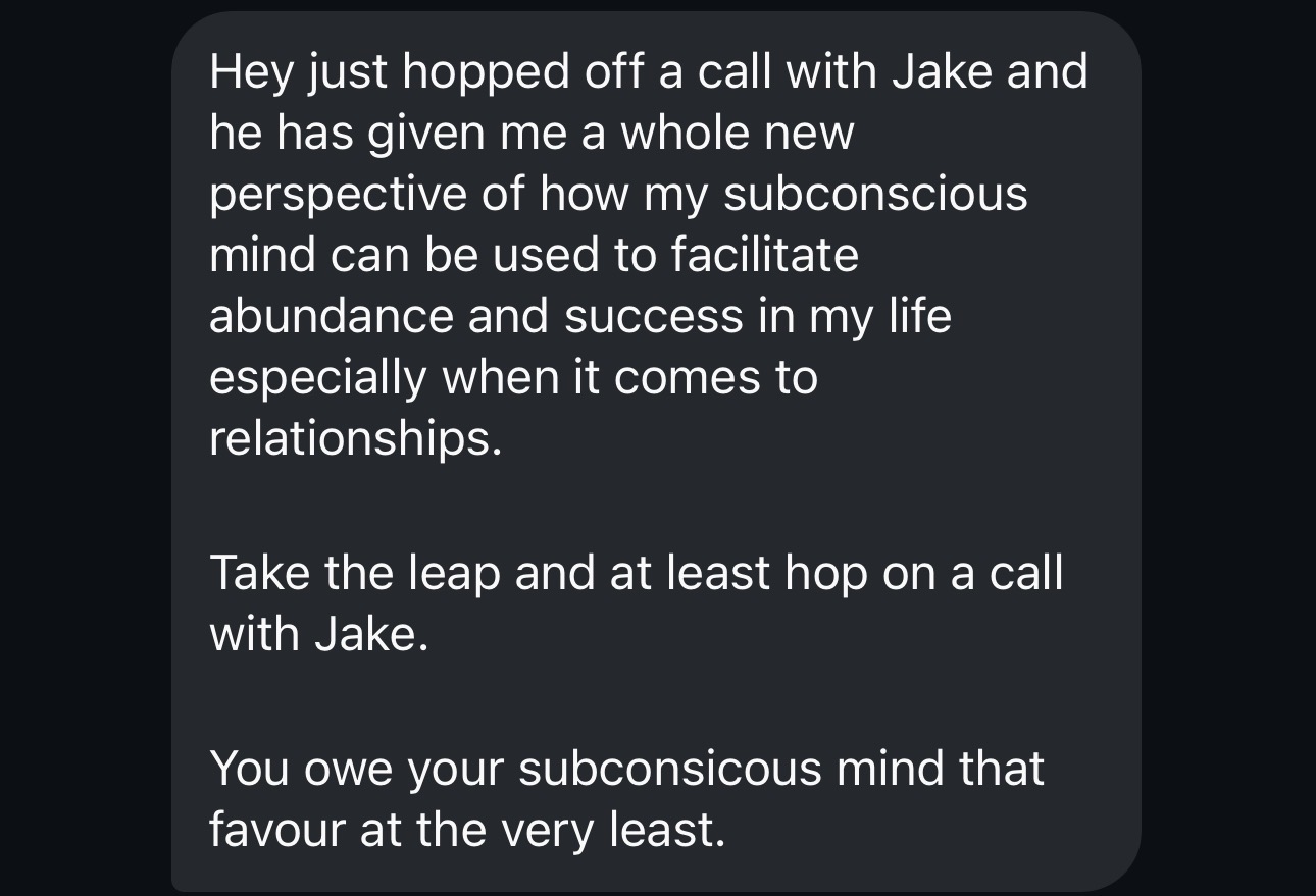 Message from a client, screenshot 3